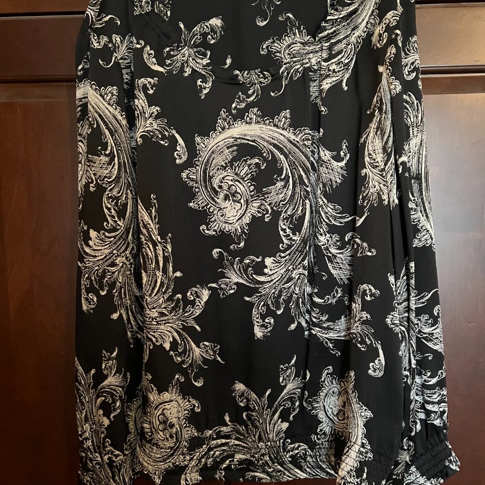 Womens Alfani Silk Blouse